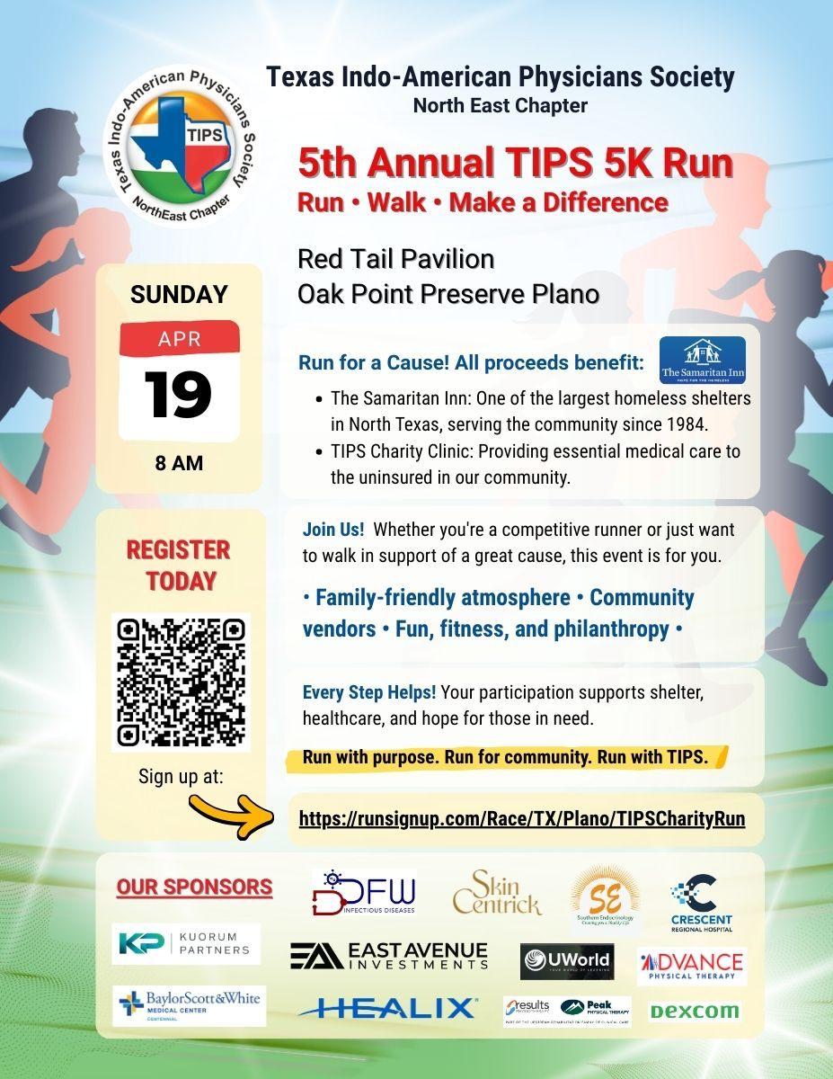 5th Annual TIPS 5K Run