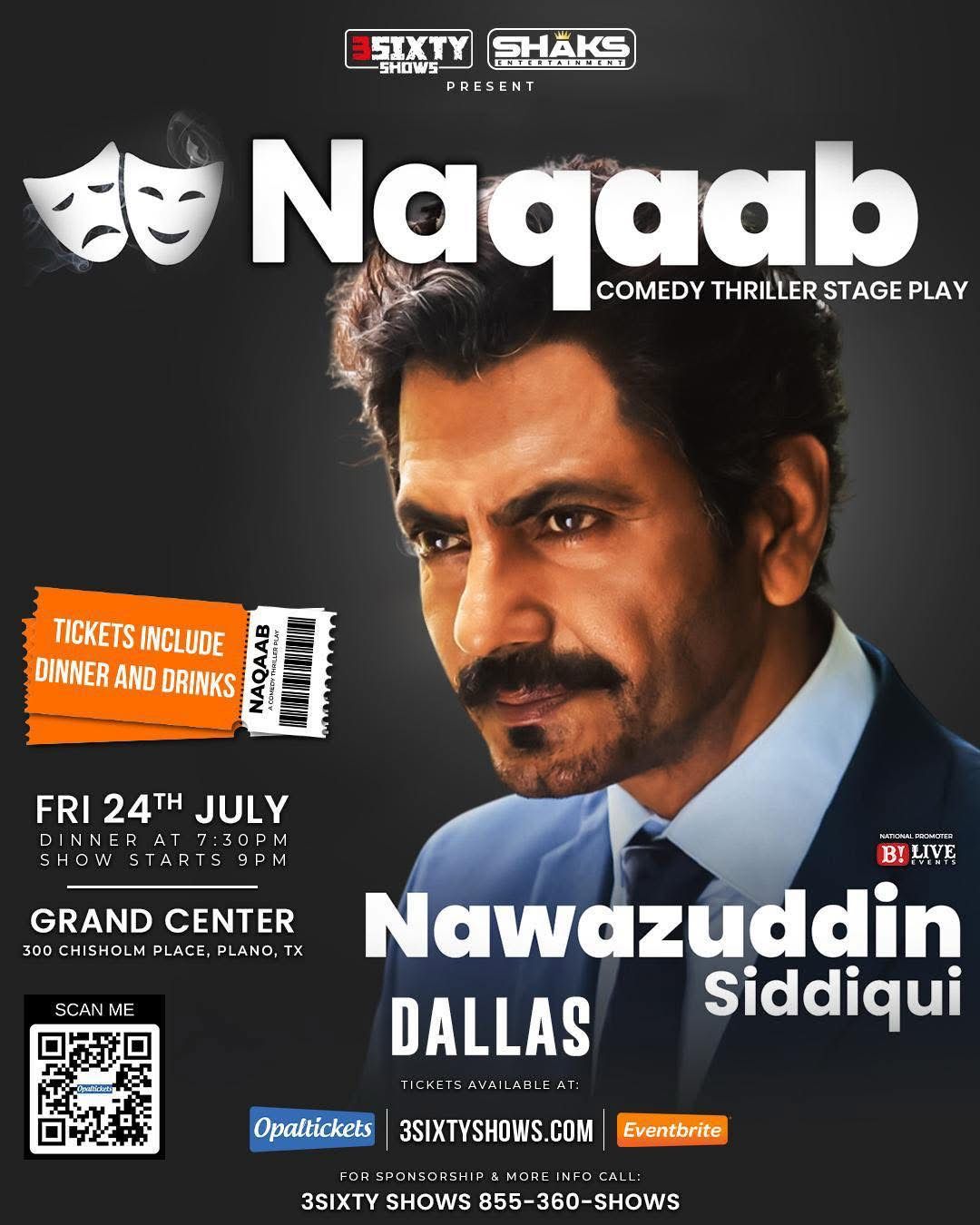 Naqaab Comedy Thriller Stage Play